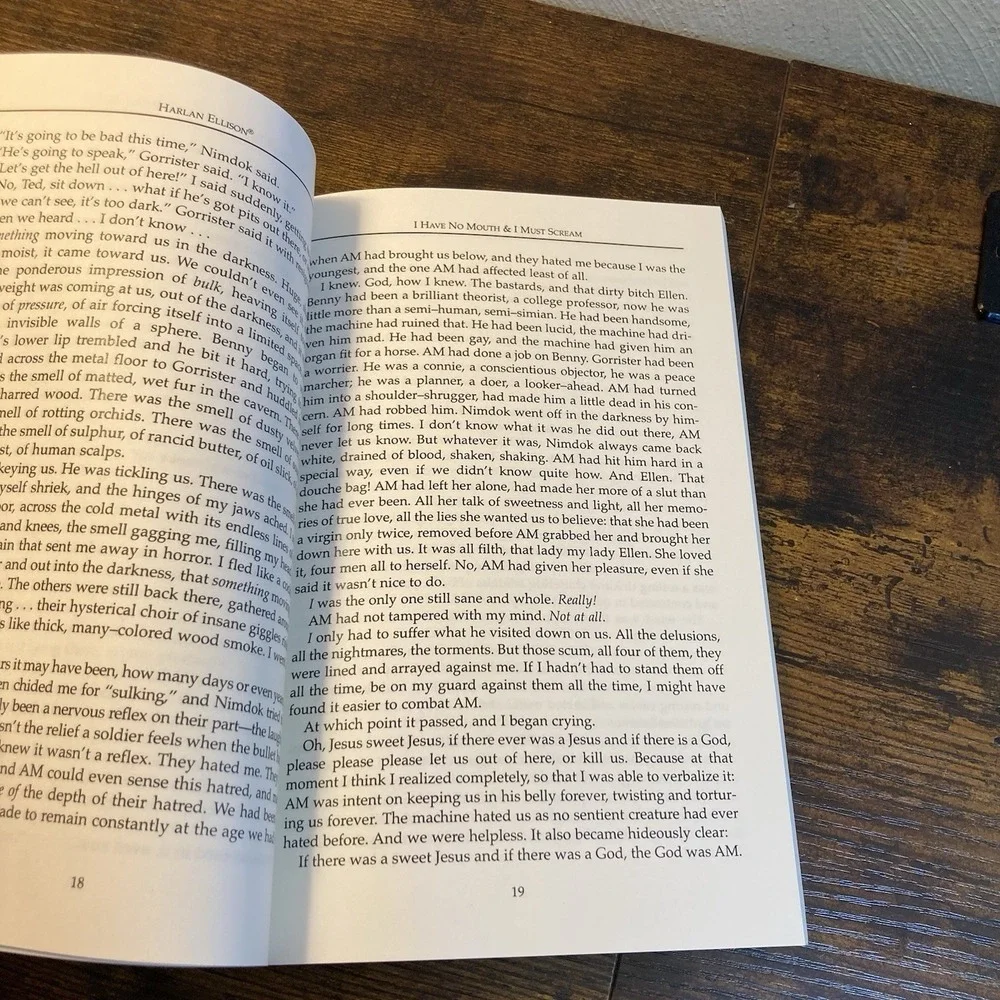 I Have No Mouth &‎ I Must Scream PB Harlan Ellison 2009 Edgeworks Abbey E-Reads